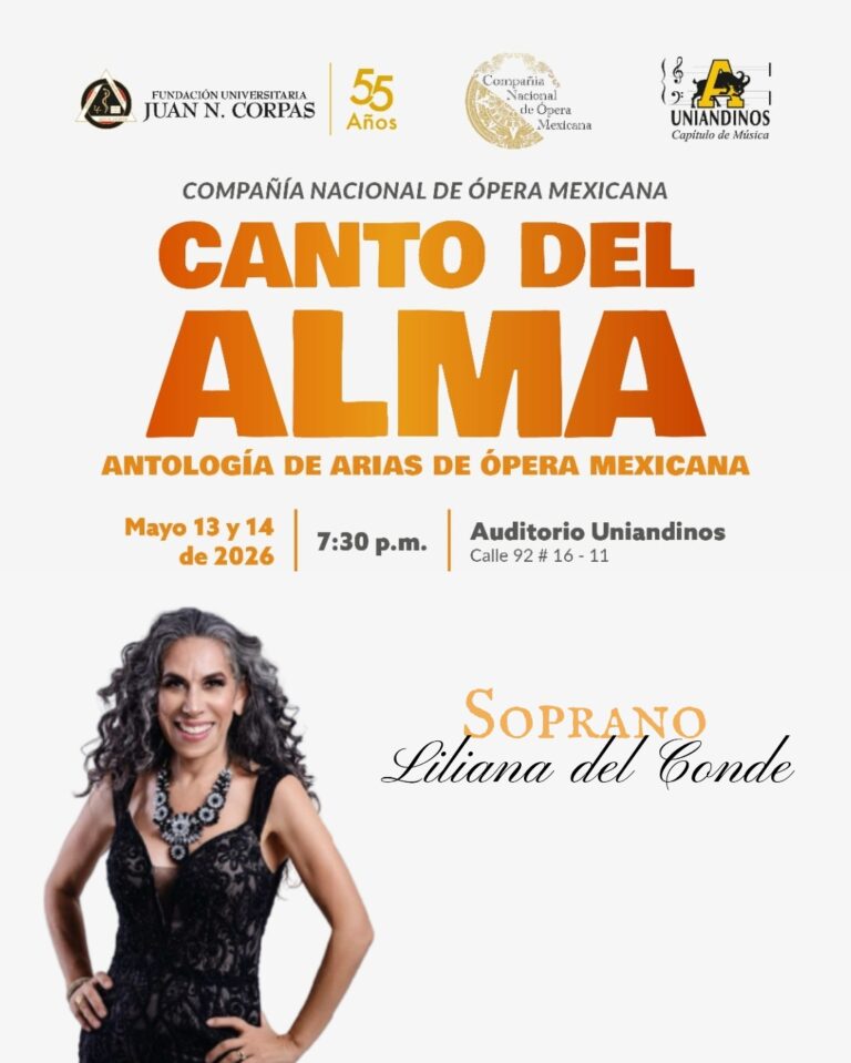 LIana de Conde en Al Canto del Alma en Mayo 2026